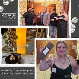 a graphic of an award ceremony